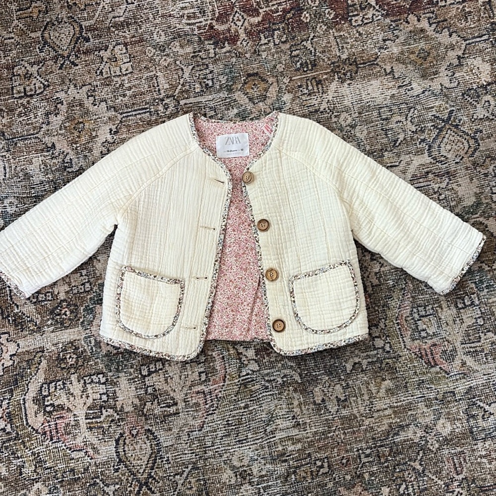 Zara Quilted Cotton Jacket (Toddler 18-24M)